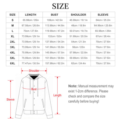 Collezione " NEL PENSANTE" -  Unisex Hooded Baseball Jacket