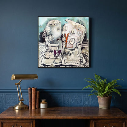 Incontri - Stampa Giclèe su Tela