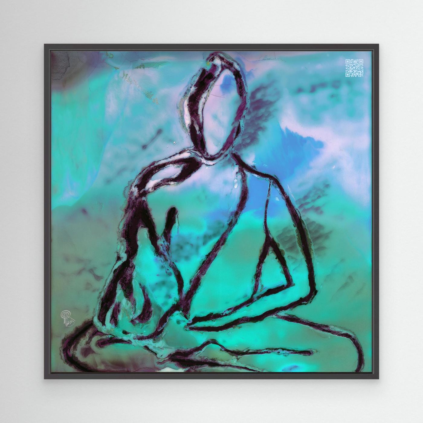 Buddha -Stampa su Tela