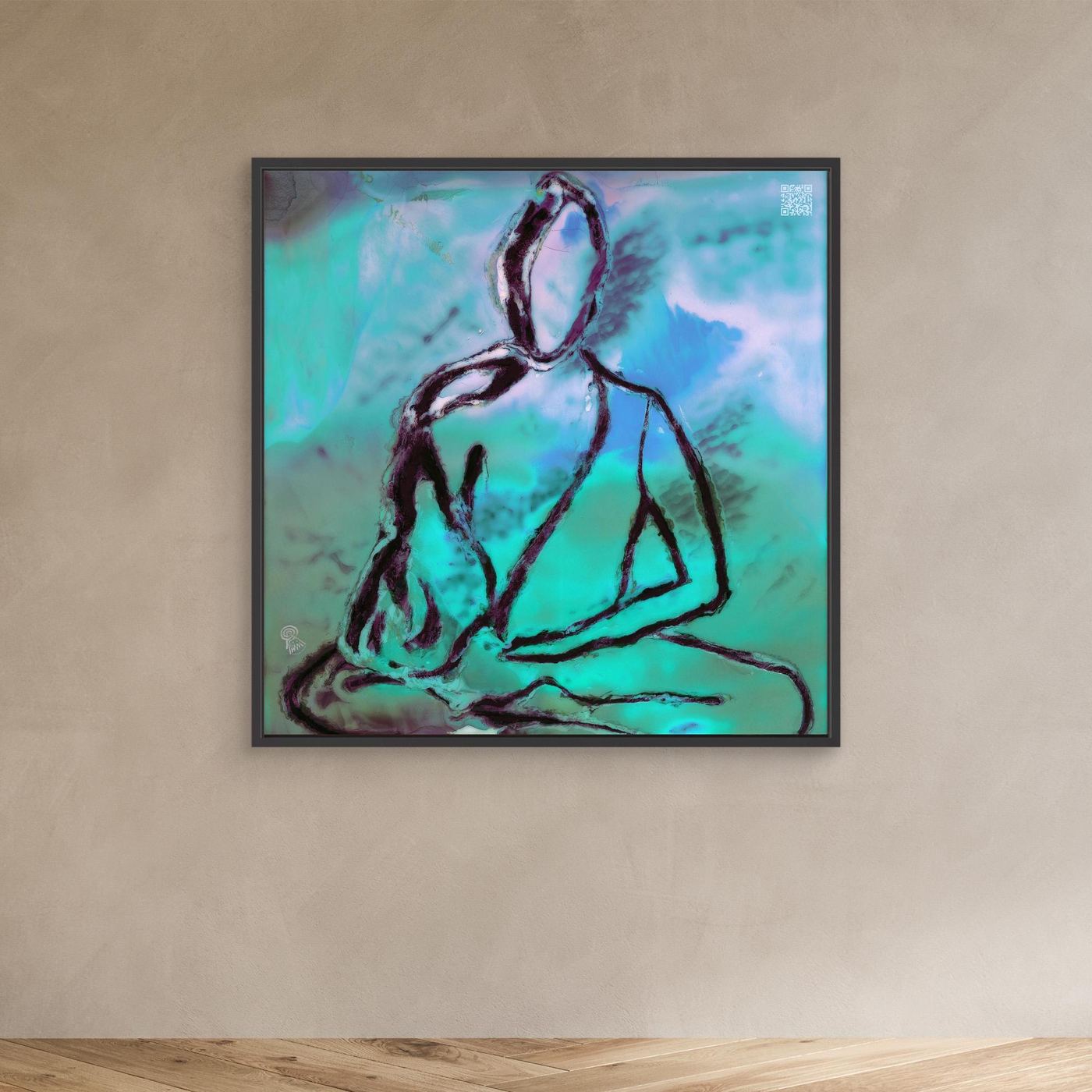 Buddha -Stampa su Tela