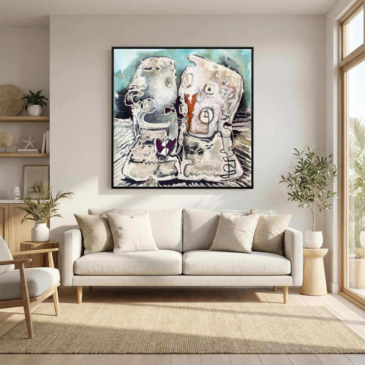 Incontri - Stampa Giclèe su Tela