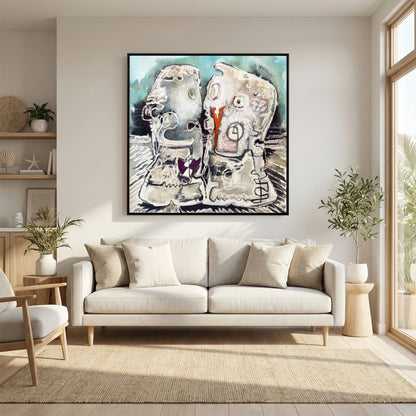 Incontri - Stampa Giclèe su Tela