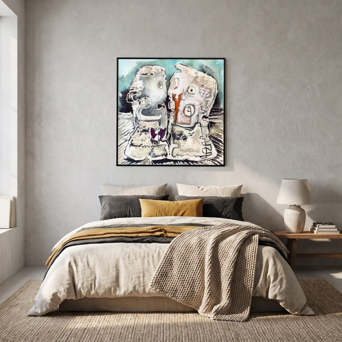 Incontri - Stampa Giclèe su Tela