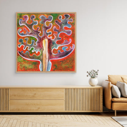 Canva Print Nell'albero