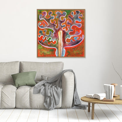 Canva Print Nell'albero
